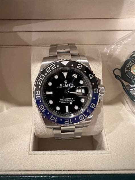 rolex gmt master ii batman 11670 blnr kaufen